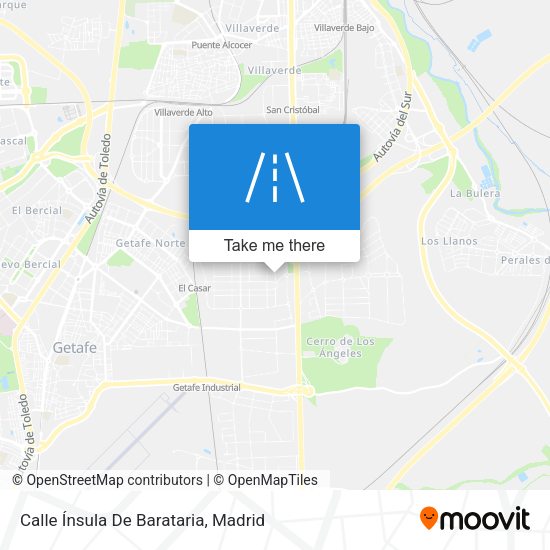 Calle Ínsula De Barataria map
