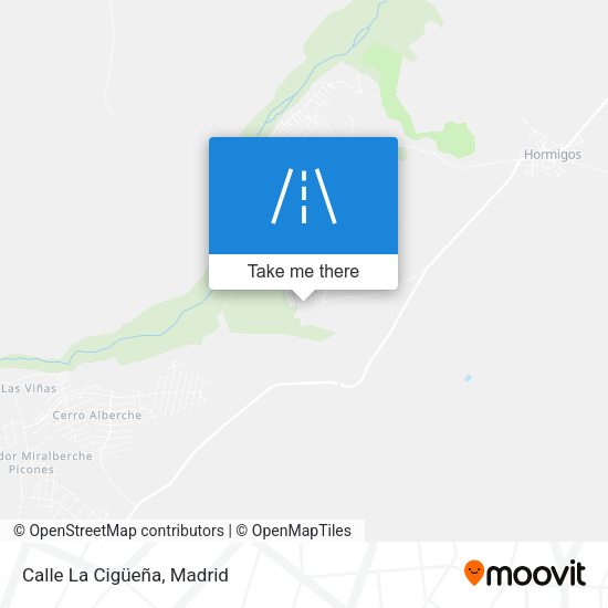 Calle La Cigüeña map