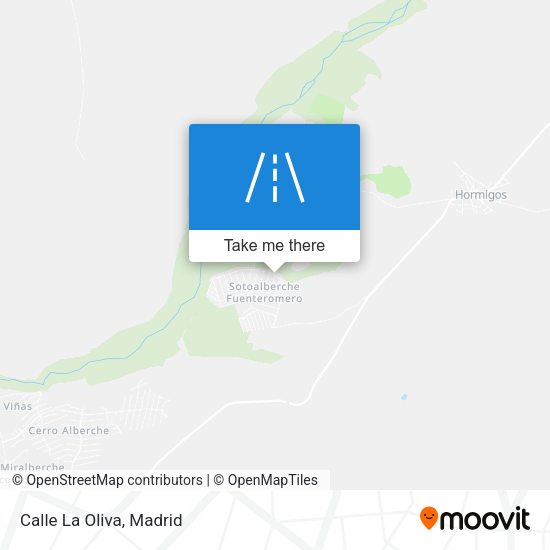 Calle La Oliva map