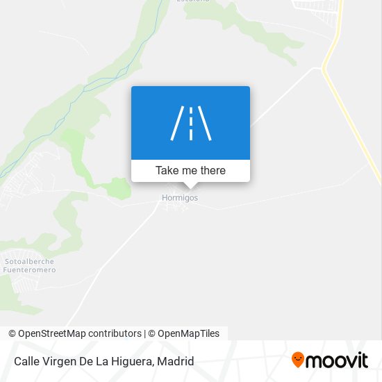 Calle Virgen De La Higuera map