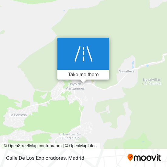 Calle De Los Exploradores map
