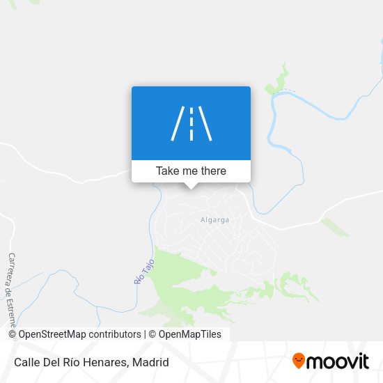 Calle Del Río Henares map