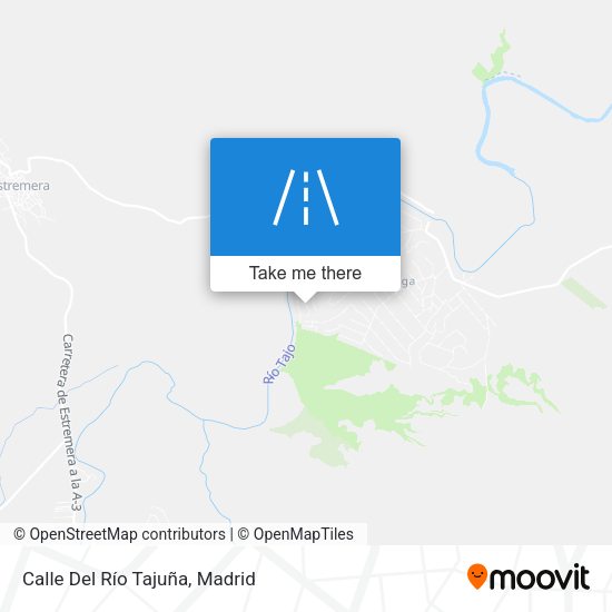 Calle Del Río Tajuña map
