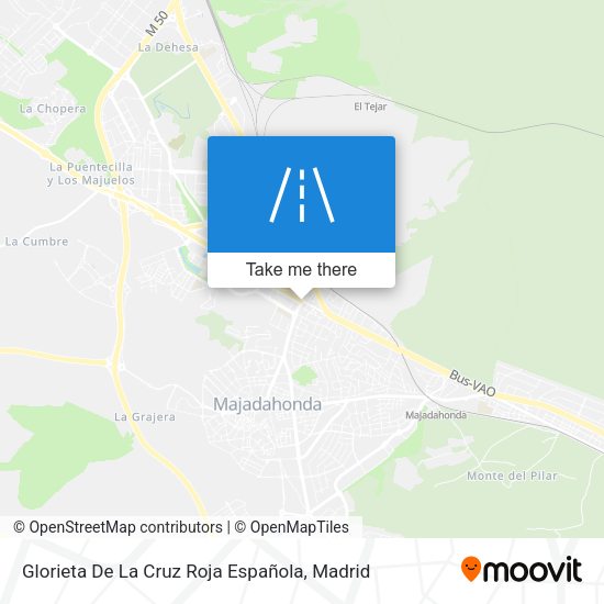 Glorieta De La Cruz Roja Española map