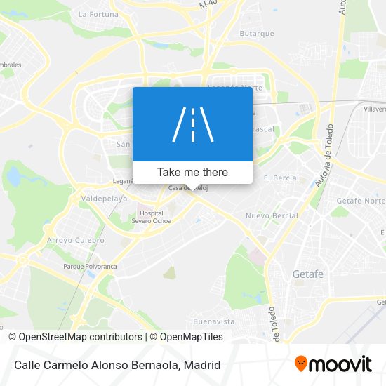 Calle Carmelo Alonso Bernaola map