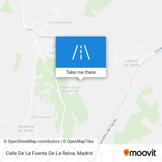 Calle De La Fuente De La Reina map