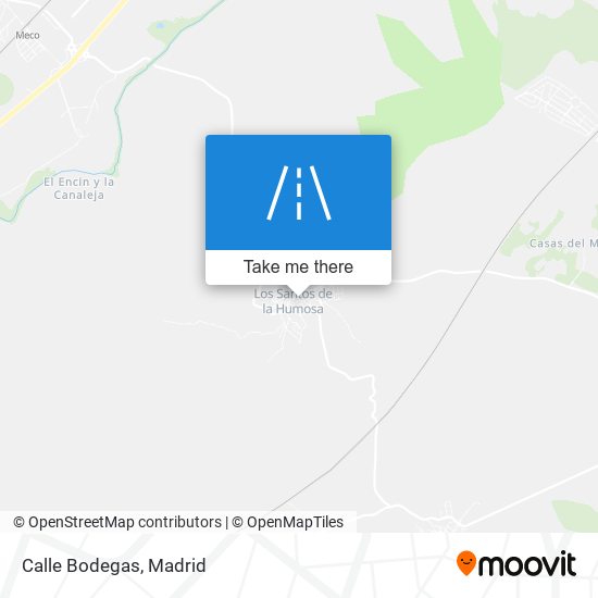 mapa Calle Bodegas