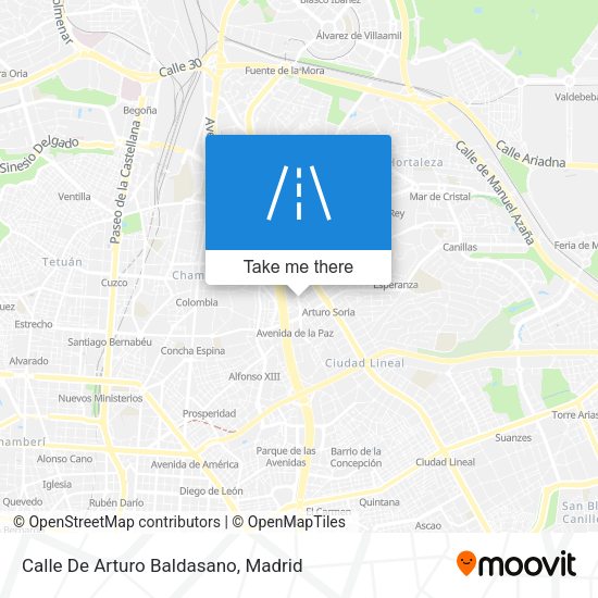 Calle De Arturo Baldasano map