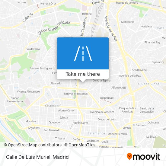 Calle De Luis Muriel map