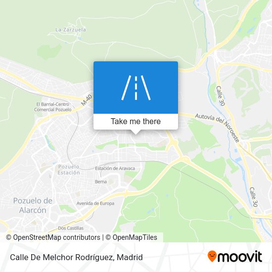 Calle De Melchor Rodríguez map