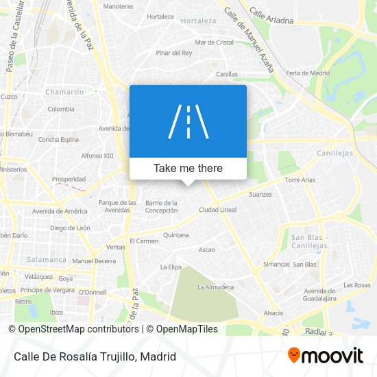 Calle De Rosalía Trujillo map