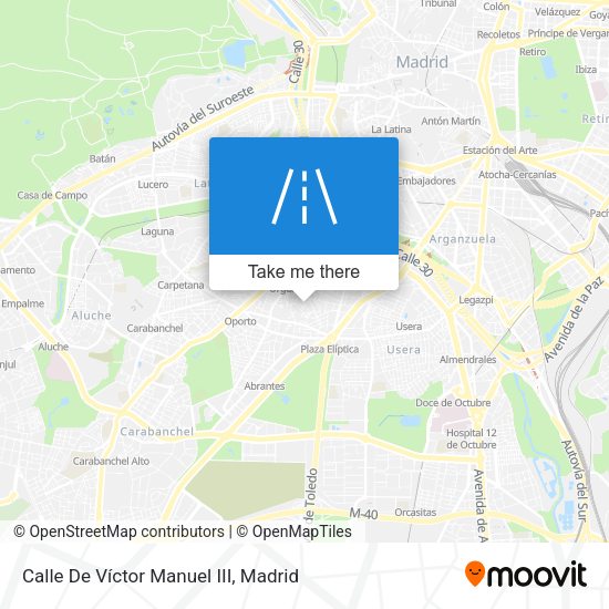 Calle De Víctor Manuel III map