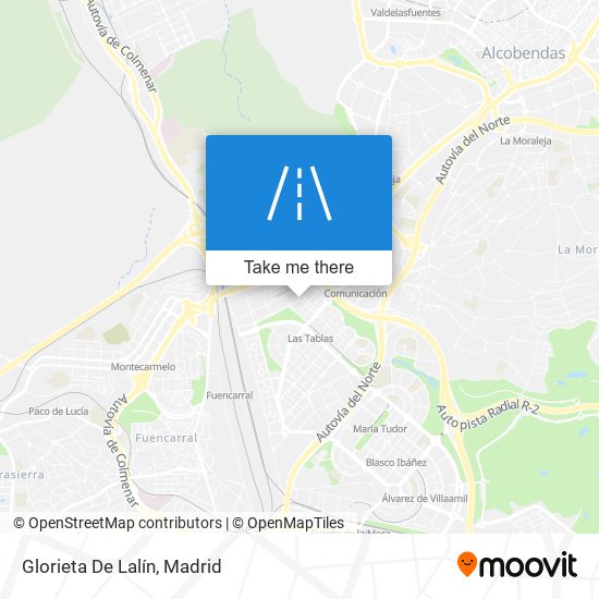 mapa Glorieta De Lalín