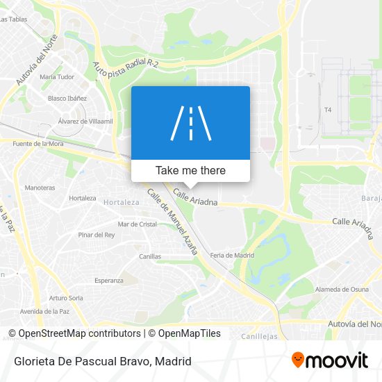 Glorieta De Pascual Bravo map