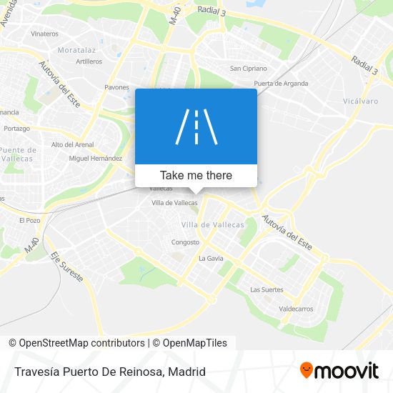 Travesía Puerto De Reinosa map
