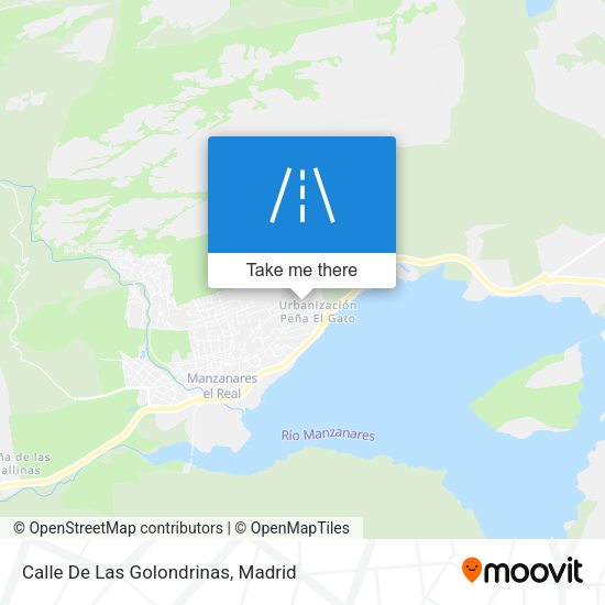 Calle De Las Golondrinas map