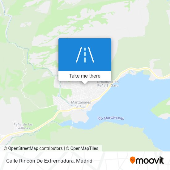 Calle Rincón De Extremadura map