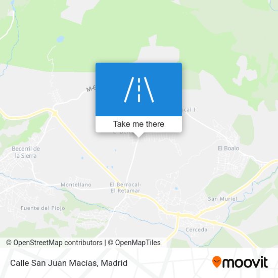 Calle San Juan Macías map