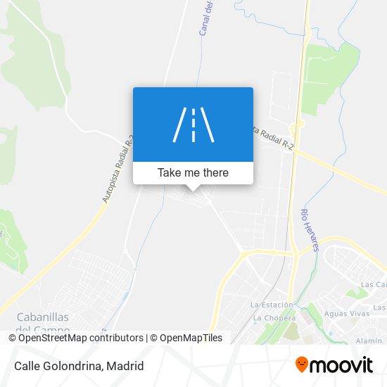 Calle Golondrina map