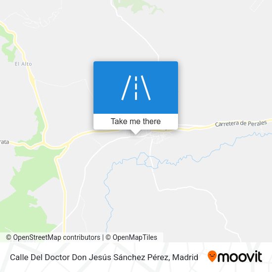 Calle Del Doctor Don Jesús Sánchez Pérez map