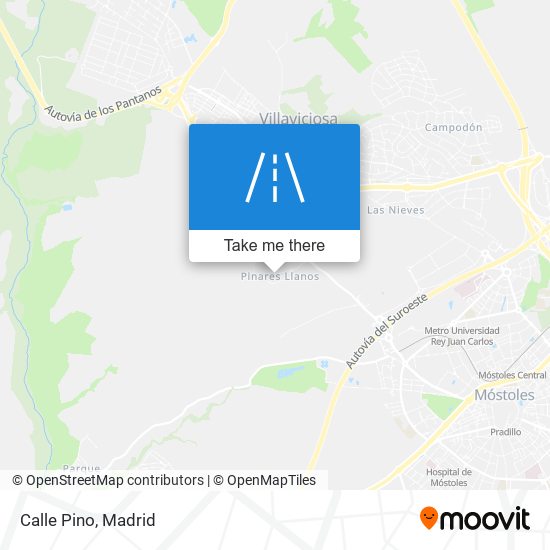 Calle Pino map