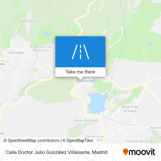 Calle Doctor Julio González Villasante map