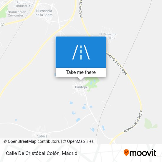 Calle De Cristóbal Colón map