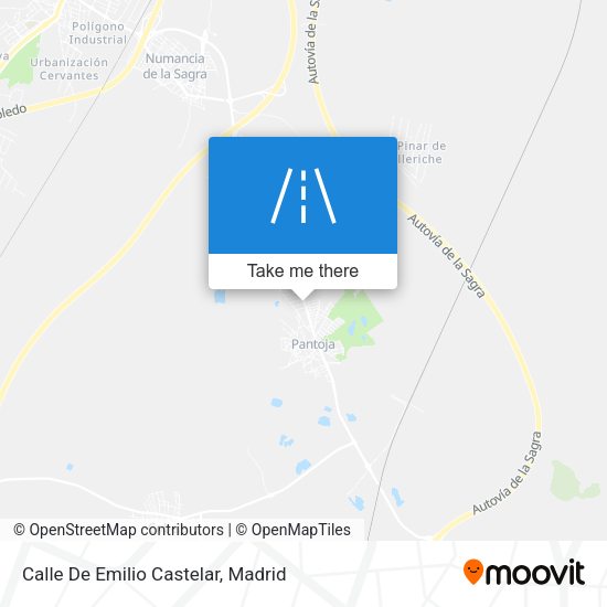 Calle De Emilio Castelar map