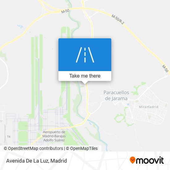 mapa Avenida De La Luz