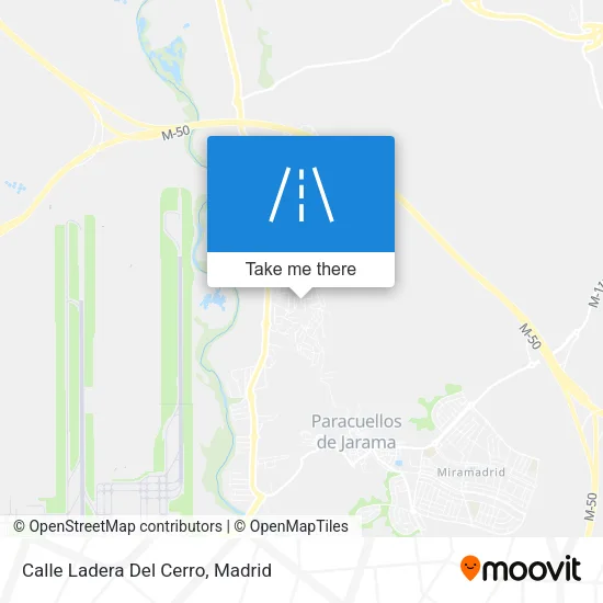 Calle Ladera Del Cerro map