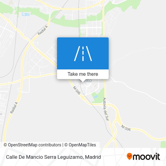 Calle De Mancio Serra Leguizamo map