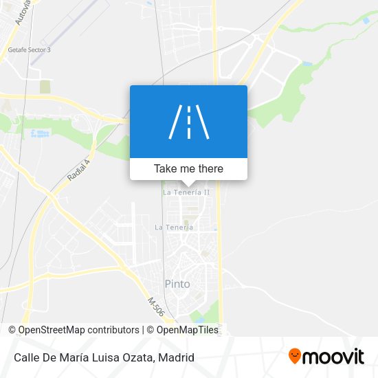 Calle De María Luisa Ozata map