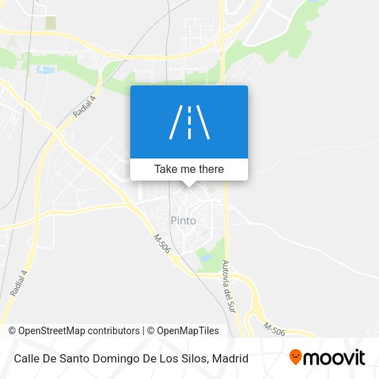 Calle De Santo Domingo De Los Silos map