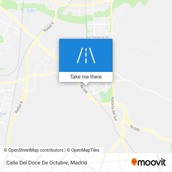 Calle Del Doce De Octubre map