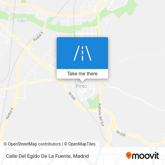 Calle Del Egido De La Fuente map