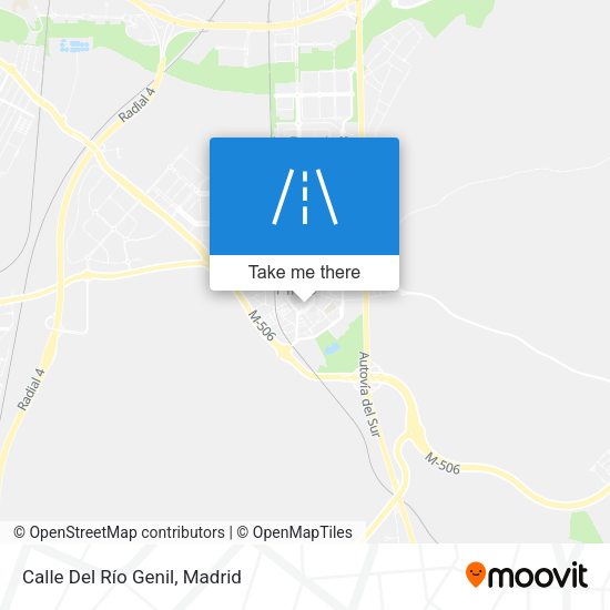 Calle Del Río Genil map