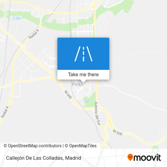 Callejón De Las Colladas map