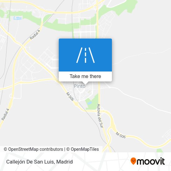 Callejón De San Luis map