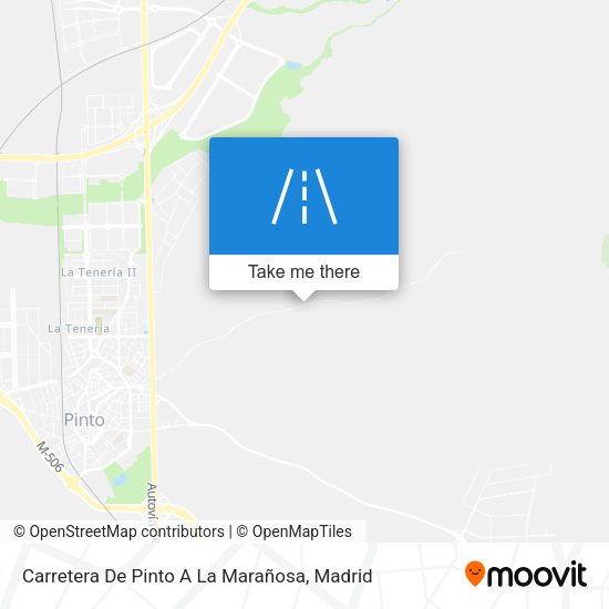 Carretera De Pinto A La Marañosa map