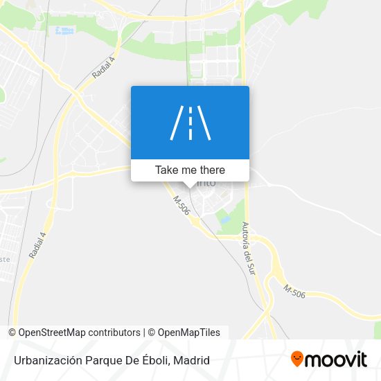 Urbanización Parque De Éboli map
