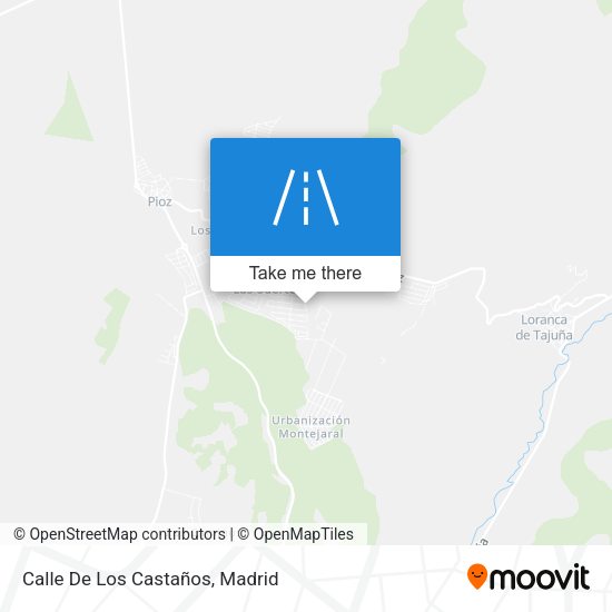 Calle De Los Castaños map