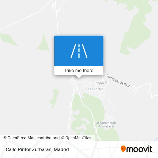 Calle Pintor Zurbarán map