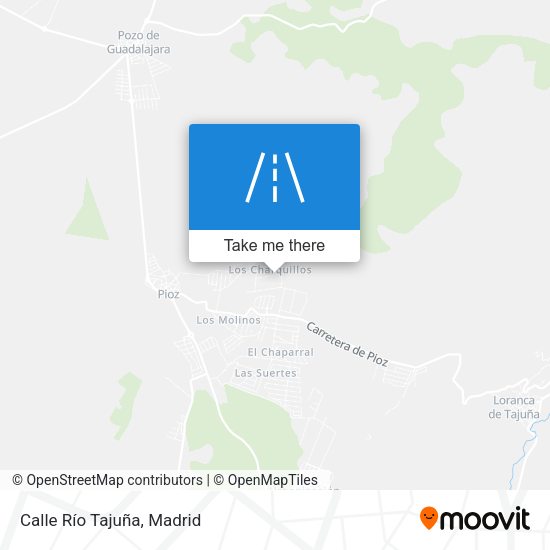 Calle Río Tajuña map