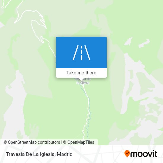 Travesía De La Iglesia map