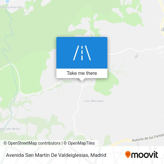 Avenida San Martín De Valdeiglesias map