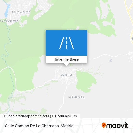 Calle Camino De La Chameca map