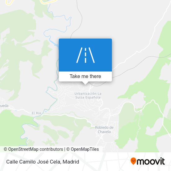 Calle Camilo José Cela map