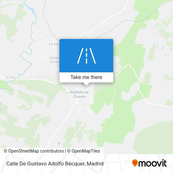 Calle De Gustavo Adolfo Bécquer map