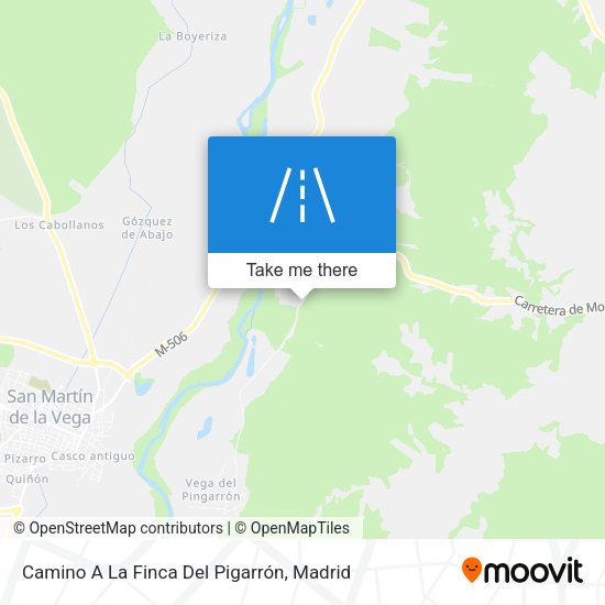Camino A La Finca Del Pigarrón map