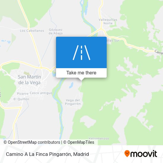 Camino A La Finca Pingarrón map